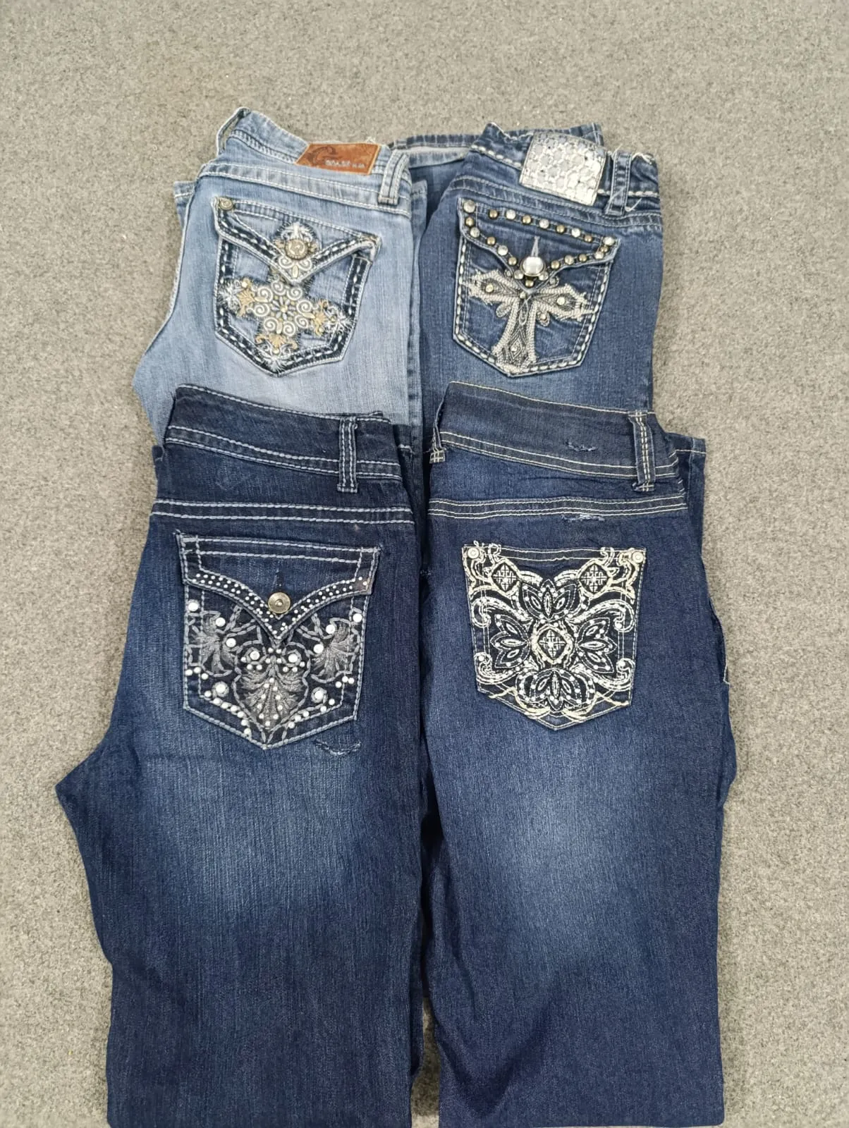 #249 Ladies Flared Jeans -19