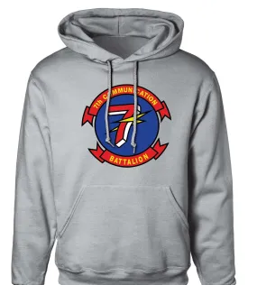 7th Communication Battalion Patch Hoodie