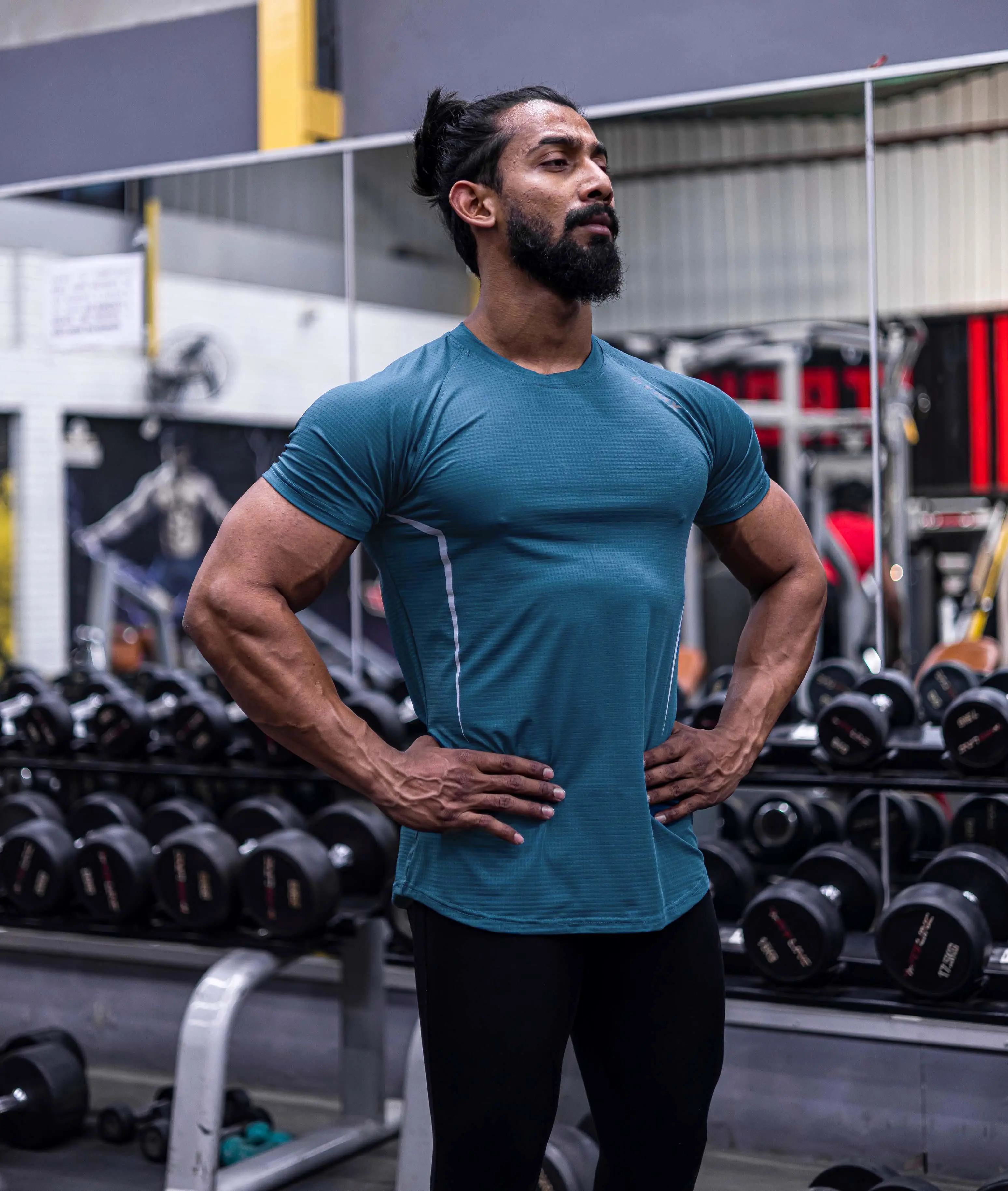 Airflow Aqua Blue GymX Tee - Sale