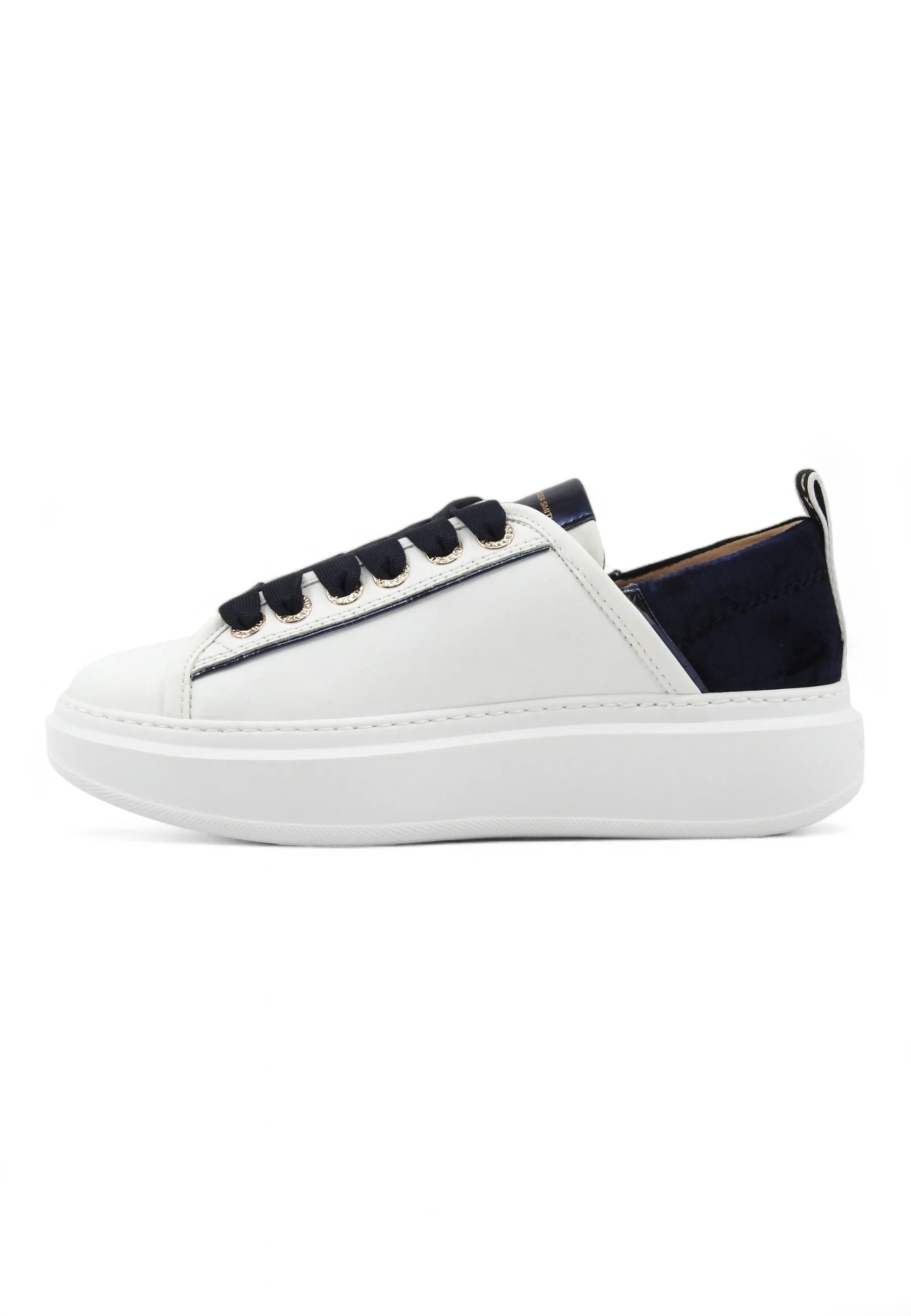 ALEXANDER SMITH Wembley Sneaker Donna White Blue WYW0085