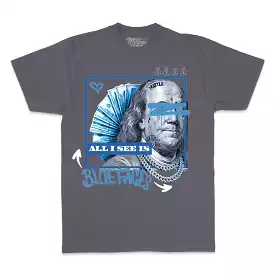 All I See is Blue Faces -  Dark Grey T-Shirt