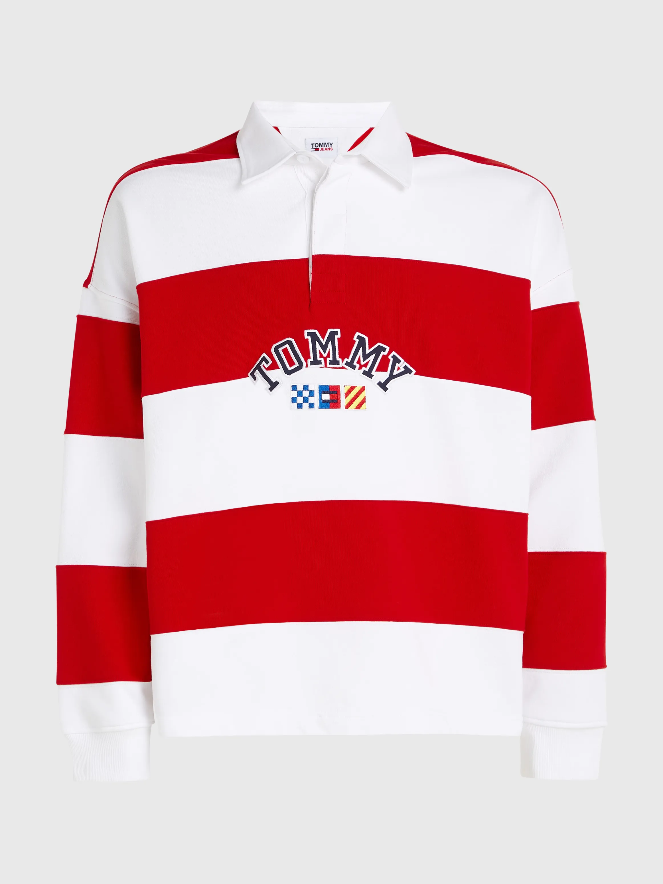 Archive Stripe Relaxed Rugby Shirt | Sweatshirts & Hoodies | Tommy Jeans