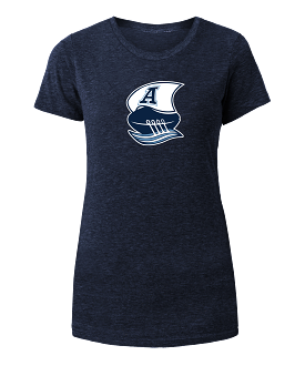 Argos New Era Women's Double Blue Boat Logo Tee