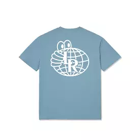 Atlas Monogram SS Tee (Blue Mirage)