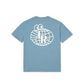 Atlas Monogram SS Tee (Blue Mirage)