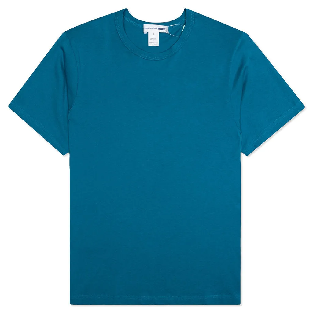 Back Logo S/S Tee - Blue