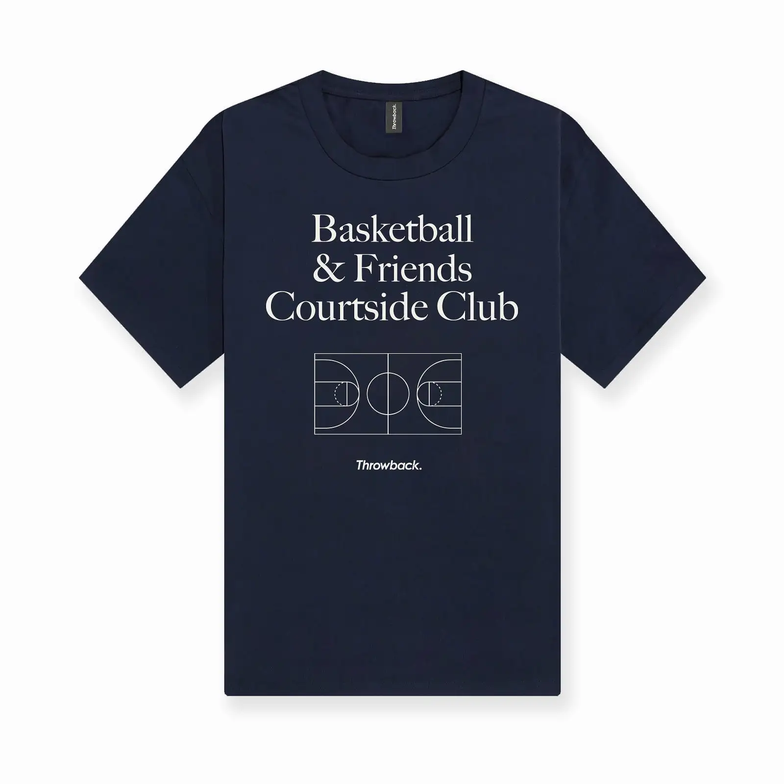 Basketball & Friends Courtside Club Tee - Nocturne Blue