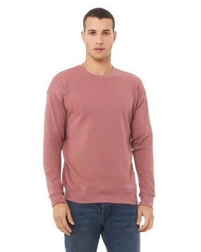 Bella + Canvas Unisex Drop Shoulder Fleece 3945 Mauve