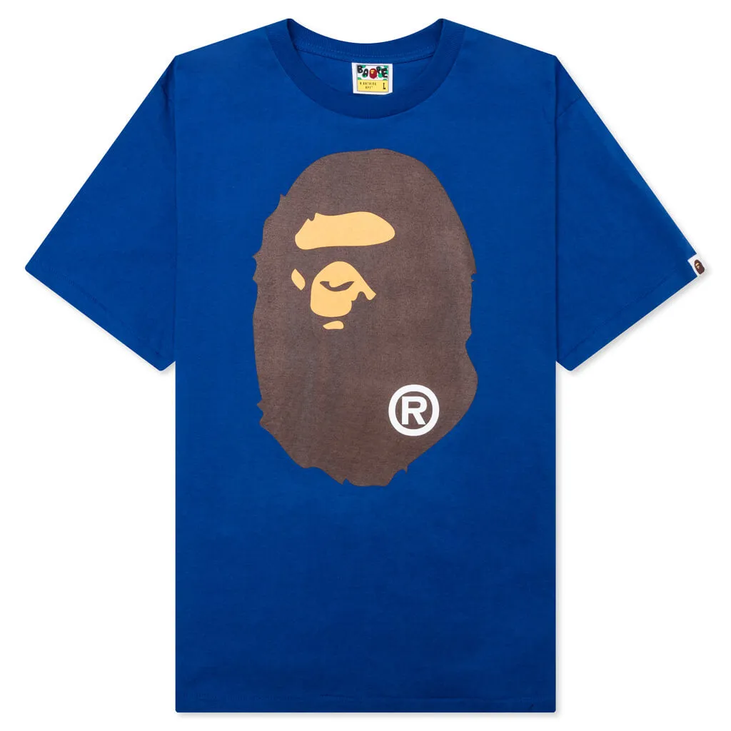 Big Ape Head Tee - Blue