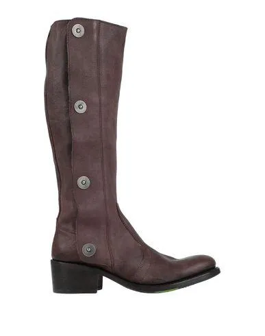 Bikkembergs Women Boots Dark brown 4 UK