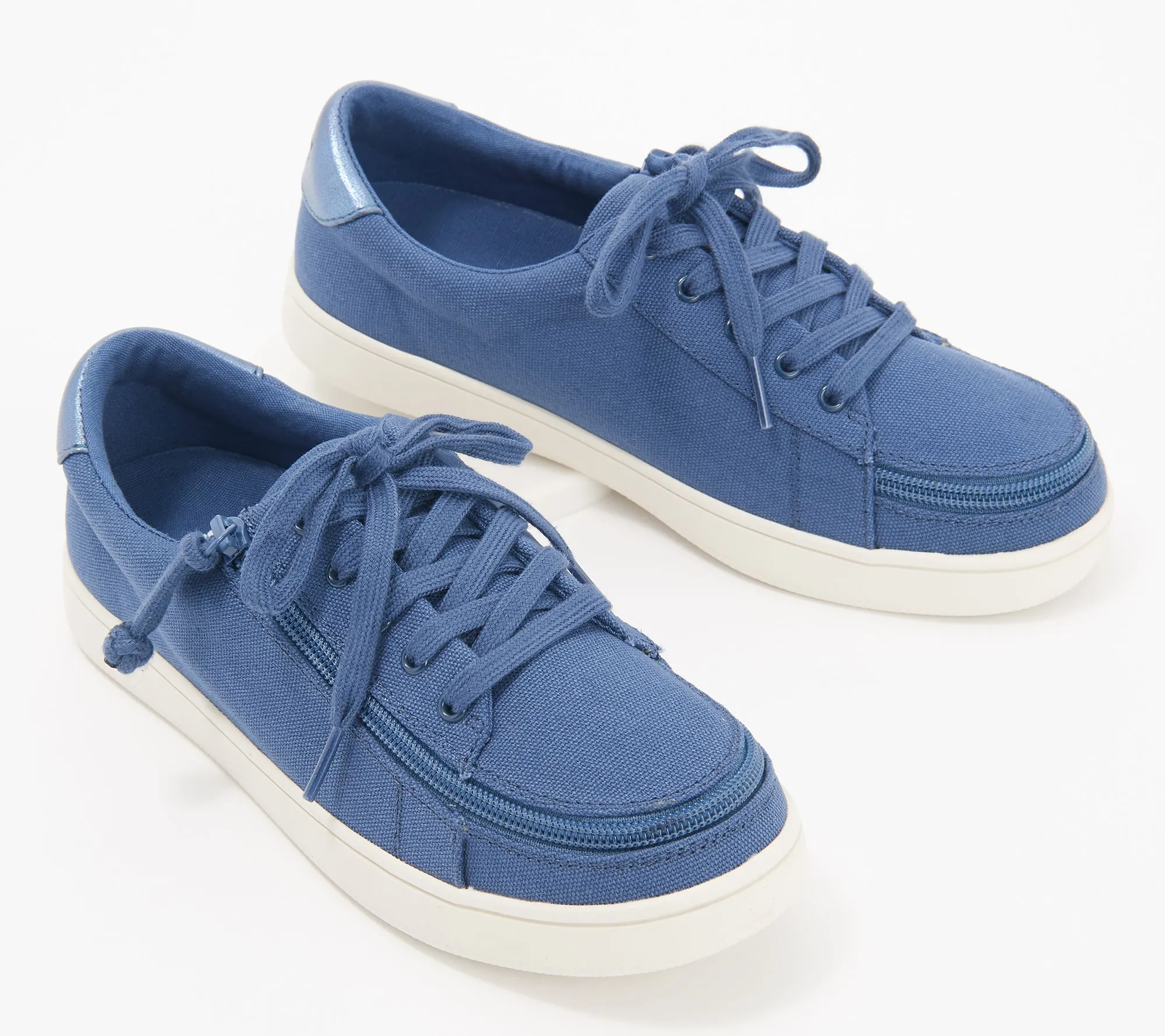 BILLY Footwear Sneaker II Lace-Up Zip-On Canvas Sneaker