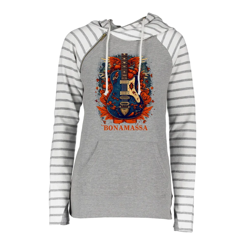 Blues Reverie Stripe Double Hood Pullover (Women)