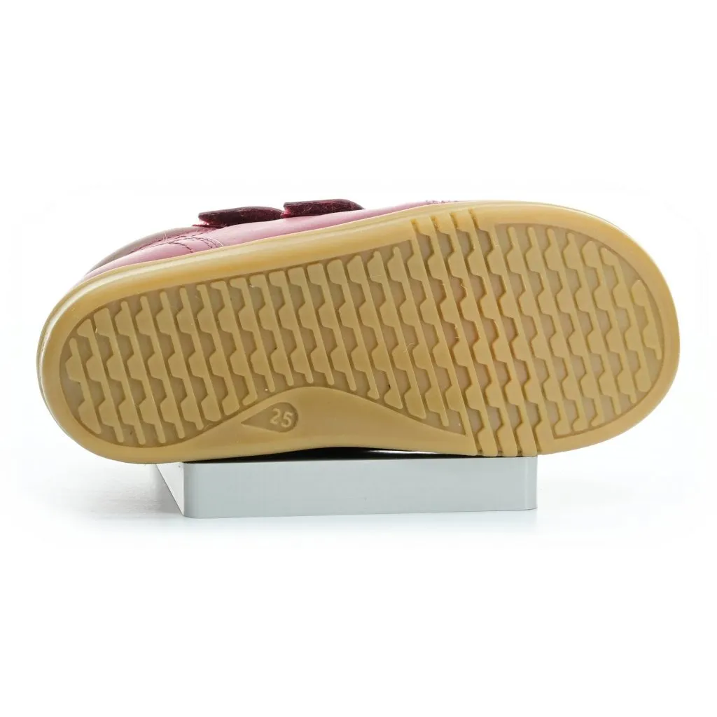 Bobux Timber Arctic Boysenberry barefoot shoes