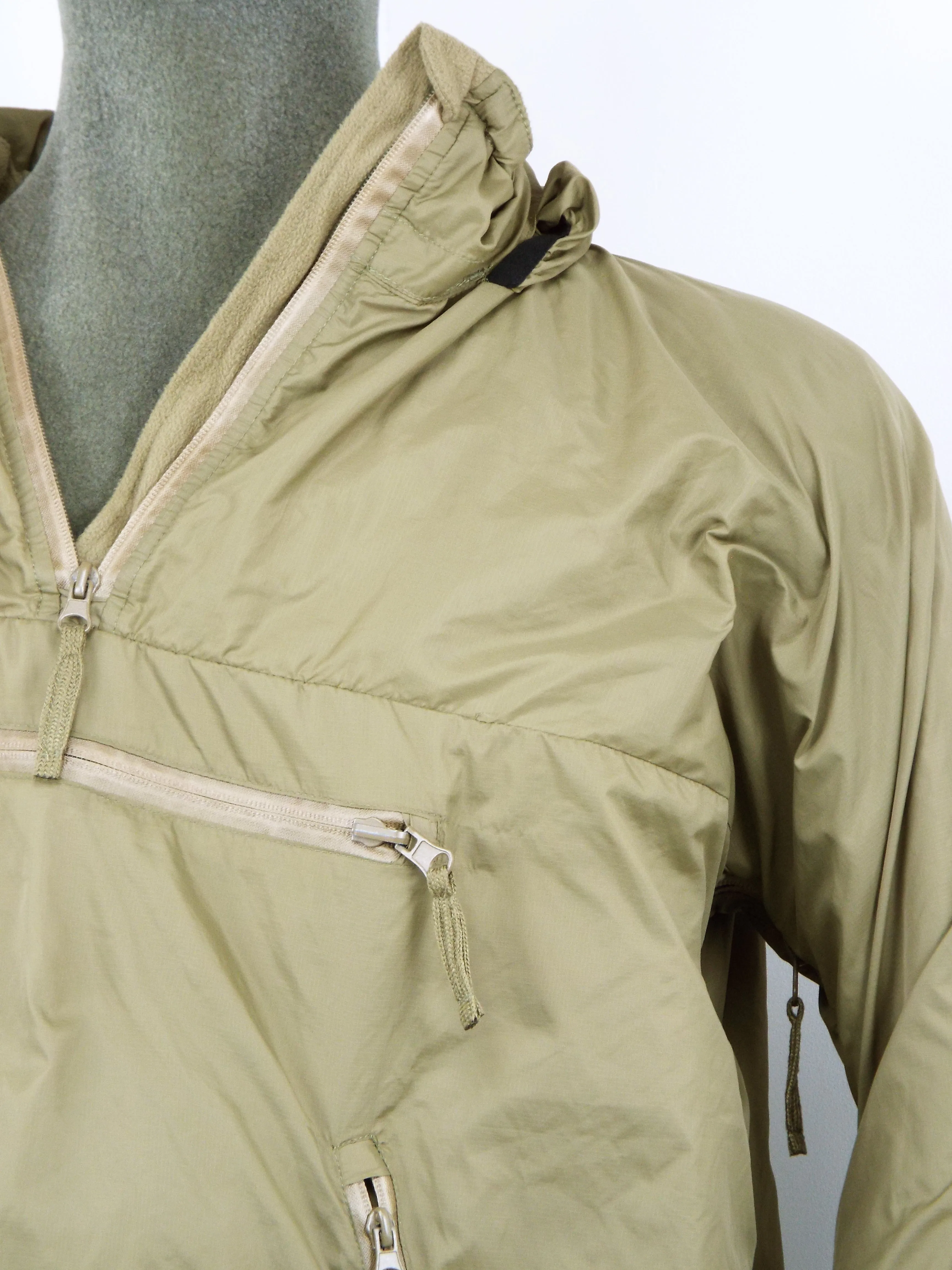 British Lightweight Thermal Smock with hood - light olive green