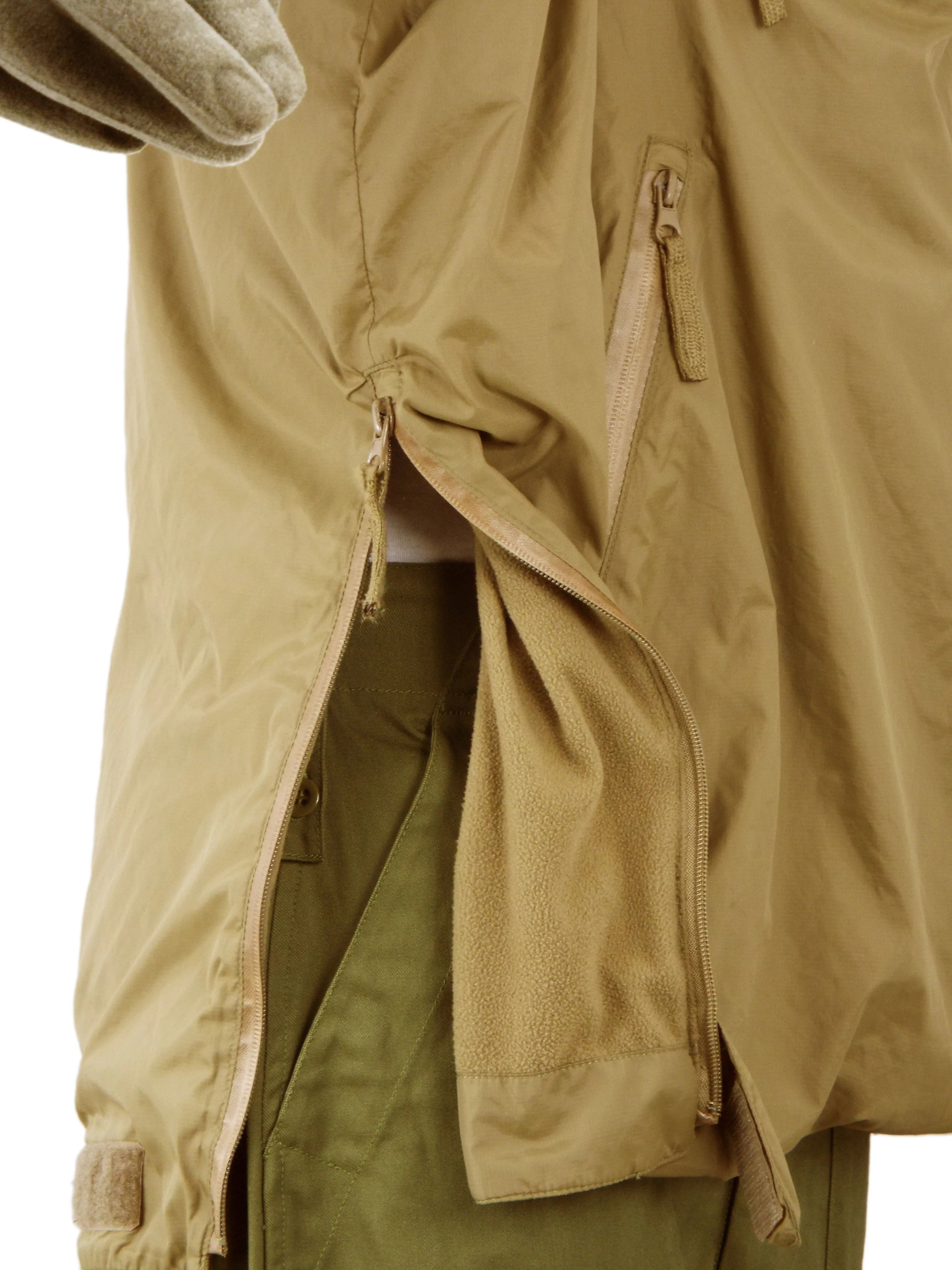 British Lightweight Thermal Smock with hood - light olive green