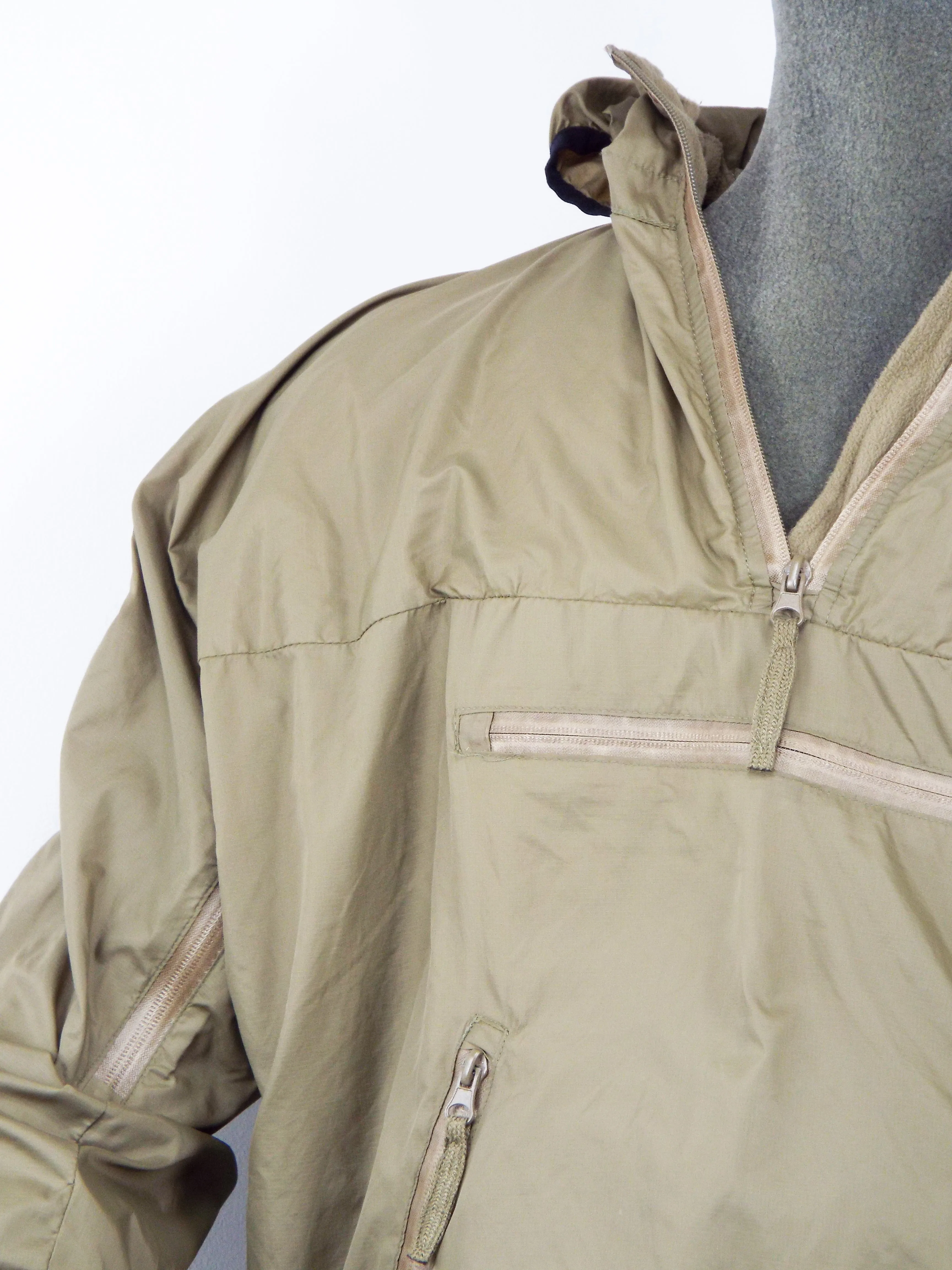 British Lightweight Thermal Smock with hood - light olive green