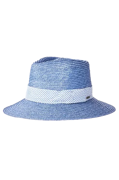 BRIXTON HAT JOANNA SHORT BRIM STATE BLUE