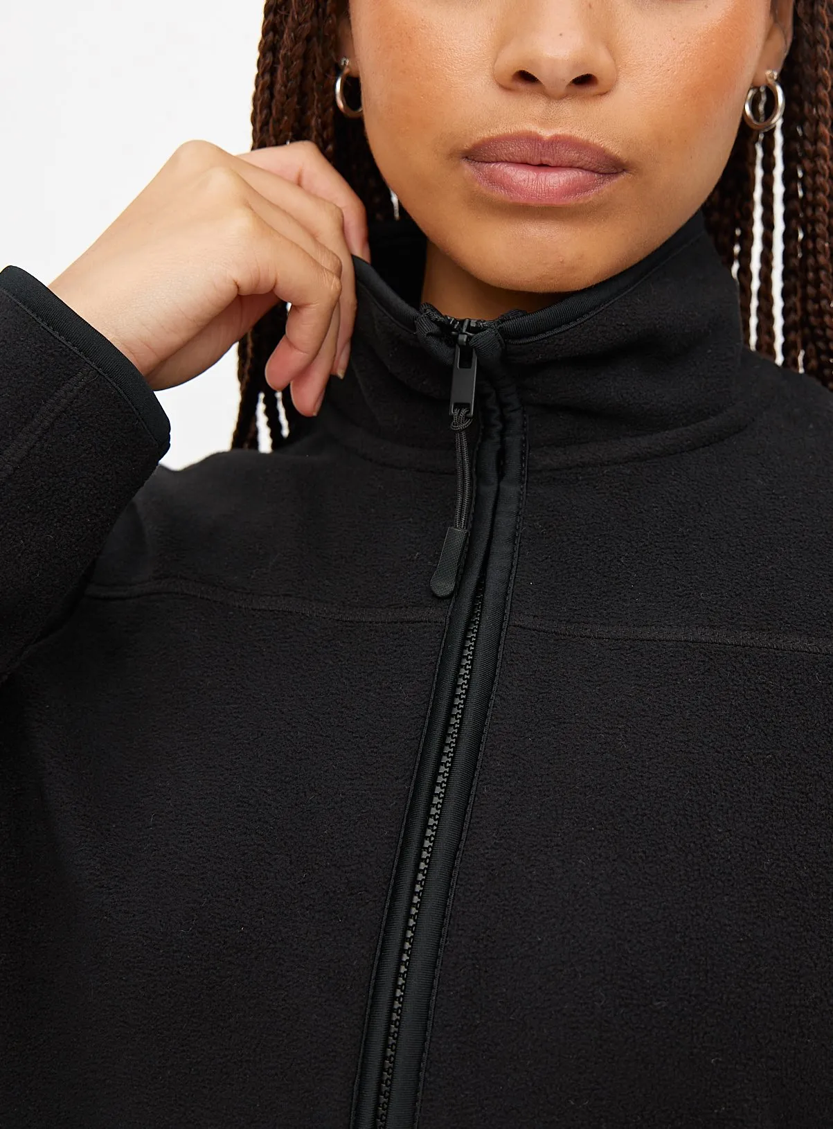 Buy Black Zip-Through Fleece  XL | Hoodies and sweatshirts | Tu