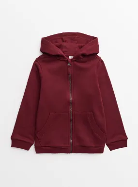 Buy Red Zip Through Hoodie  8 years | Jumpers and hoodies | Tu