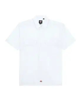 Camicia Dickies Work Shirt SS Rec White