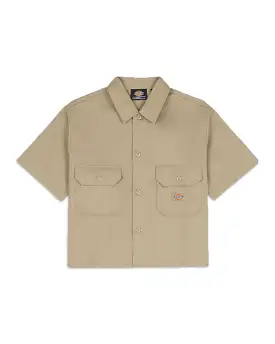 Camicia Dickies Work Shirt SS W Rec Khaki