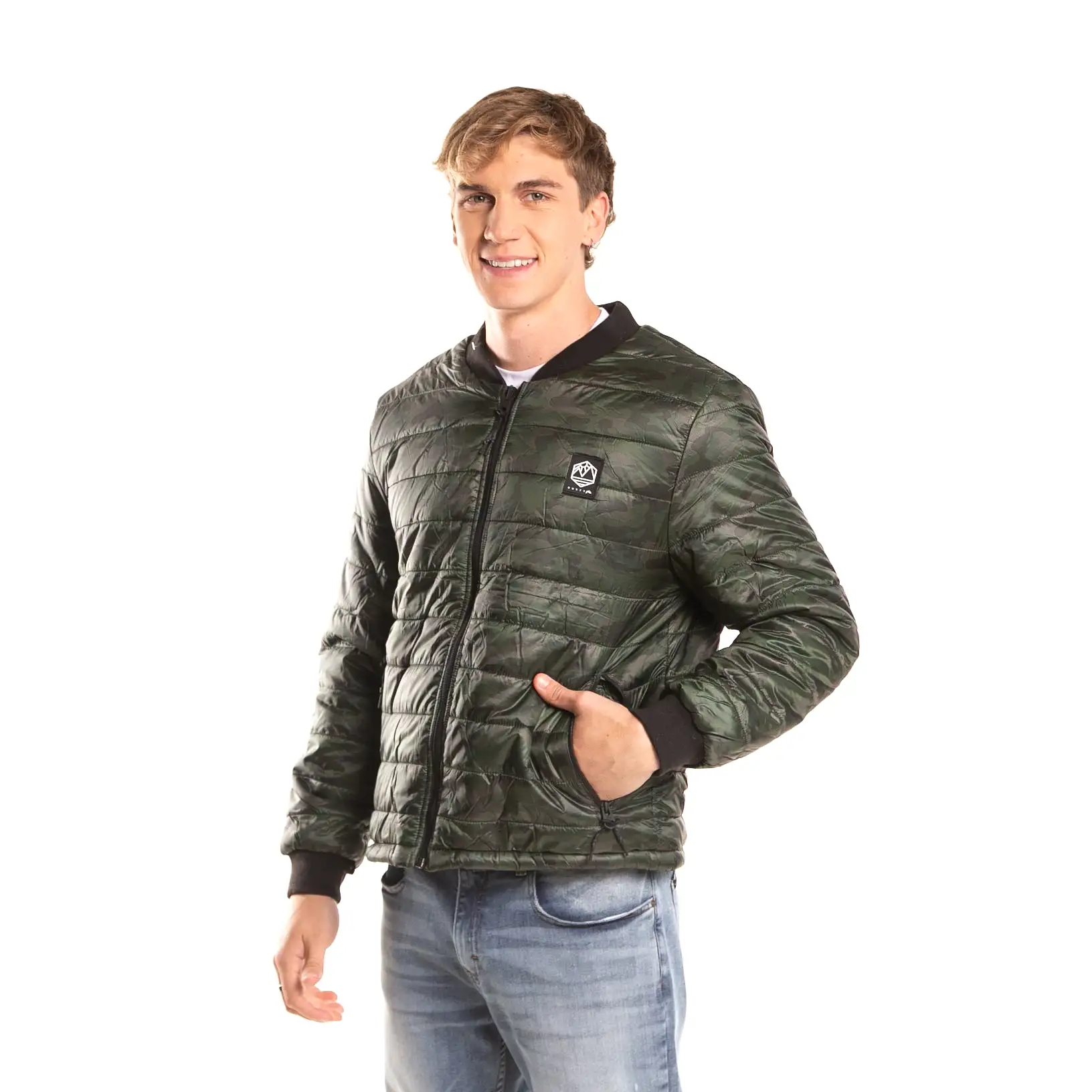 Campera Abrigo Rusty Double Dragon Jk Black