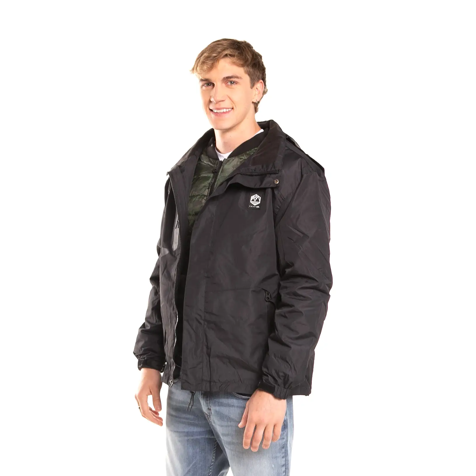 Campera Abrigo Rusty Double Dragon Jk Black