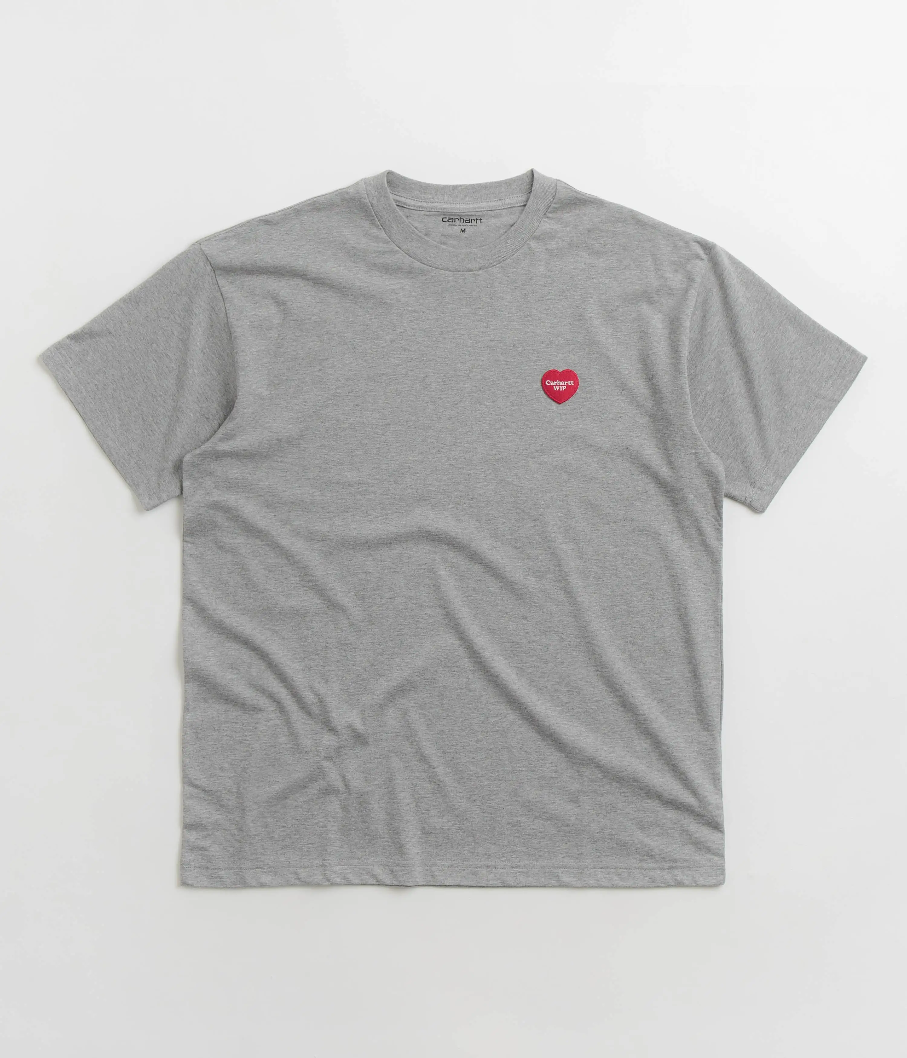 Carhartt Heart Patch T-Shirt - Grey Heather