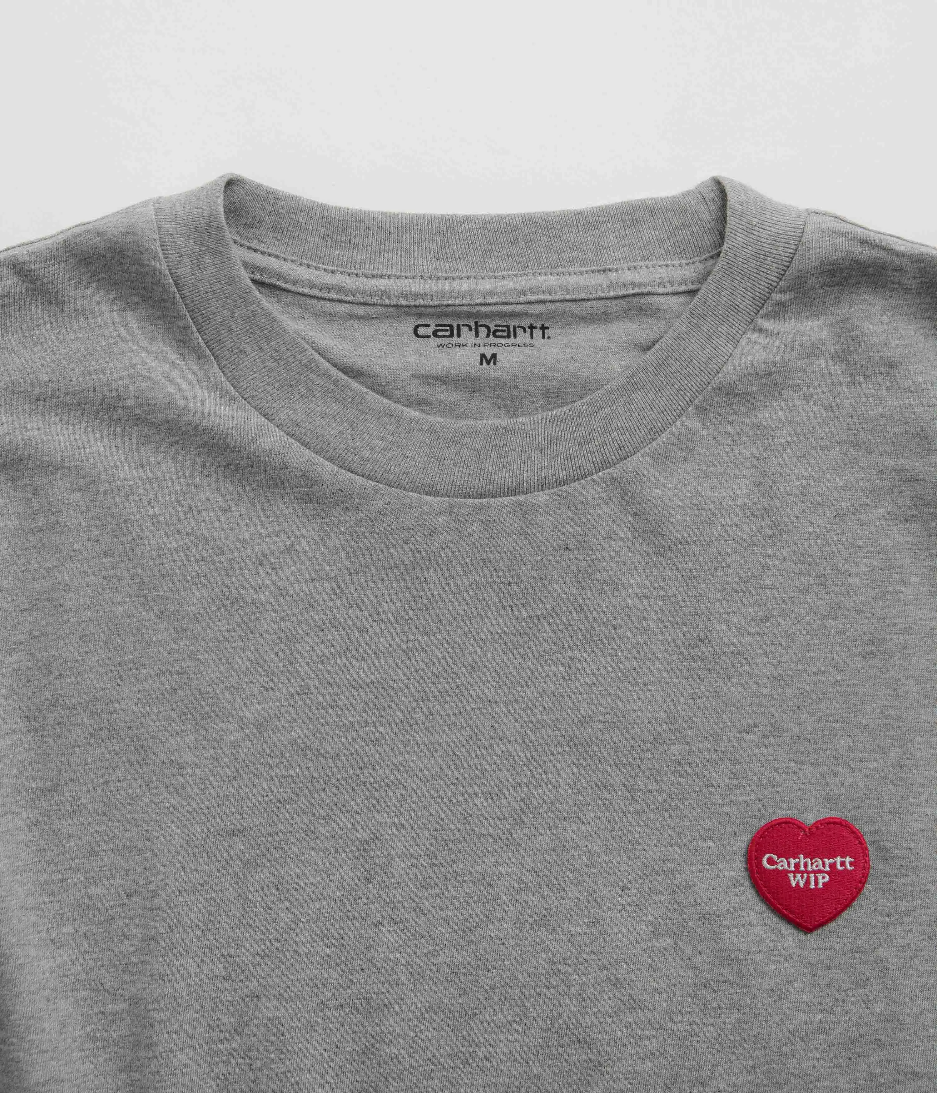 Carhartt Heart Patch T-Shirt - Grey Heather