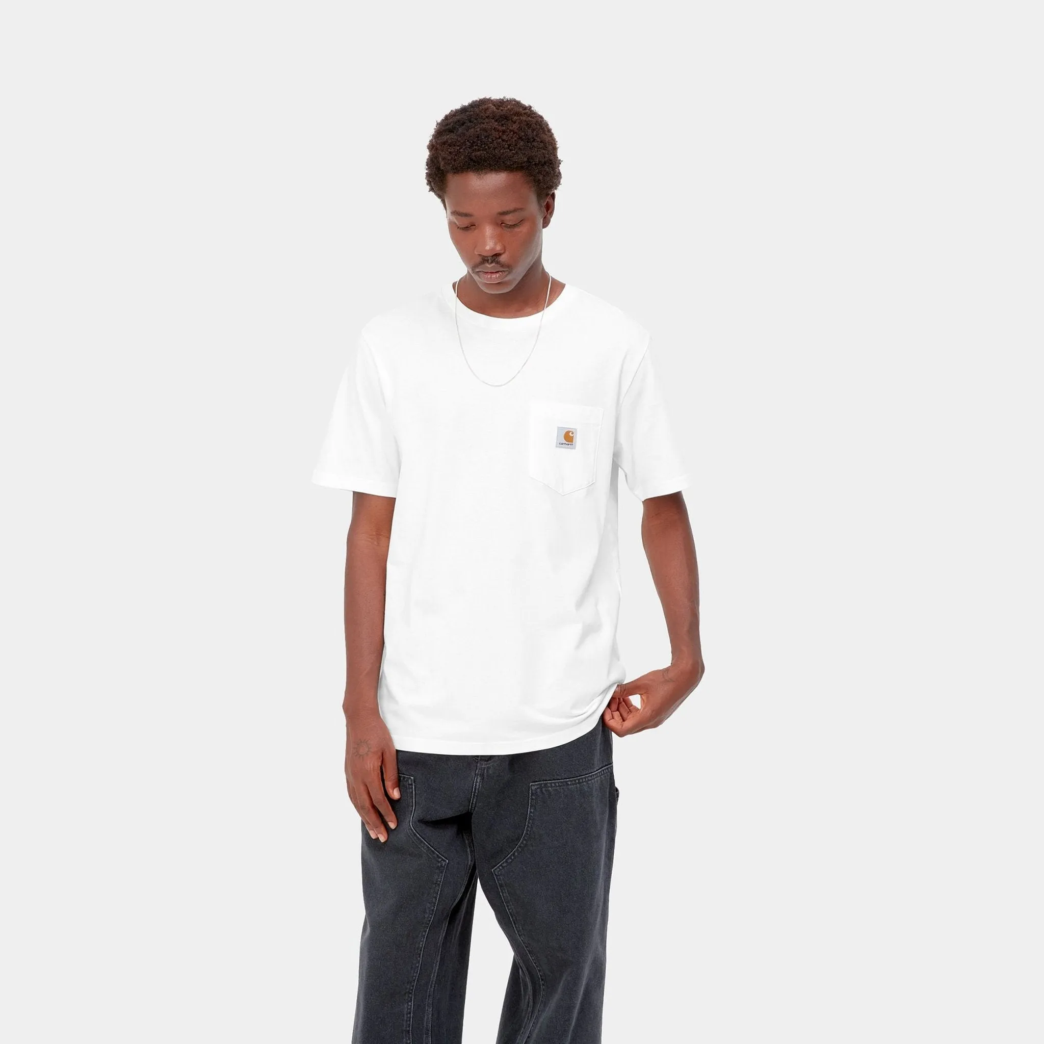 Carhartt WIP - S/S Pocket T-Shirt White