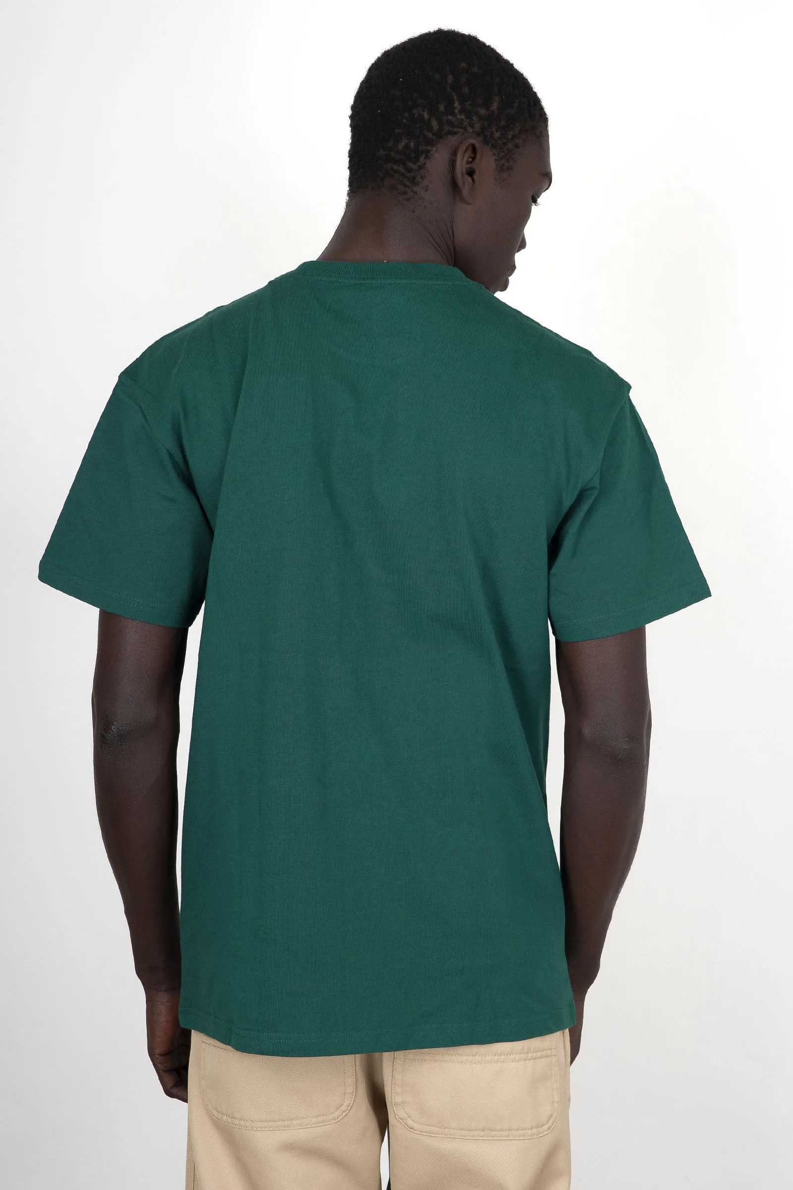 Carhartt Wip T-shirt S/s Chase Verde