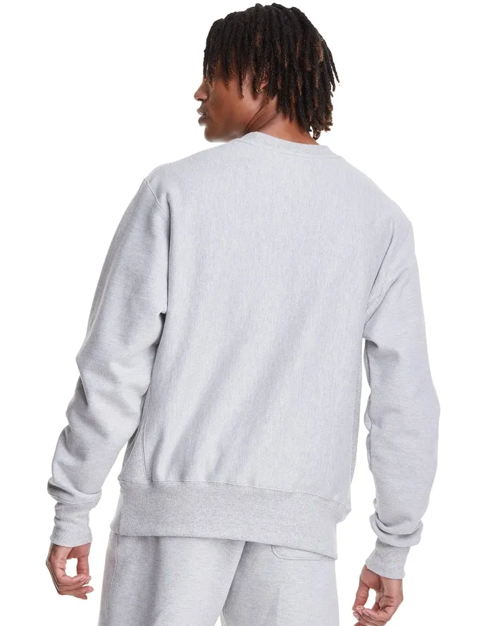 Champion FLC CREW NECK REVERSE WEAVE SCRIPT Men’s - GREY GREEN