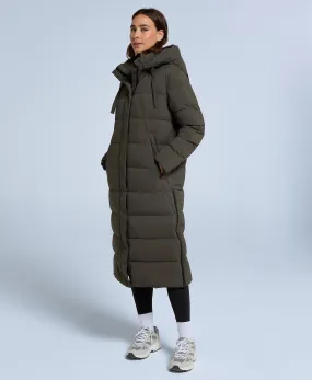 Comfort Cloud Womens Coat - Dark Khaki