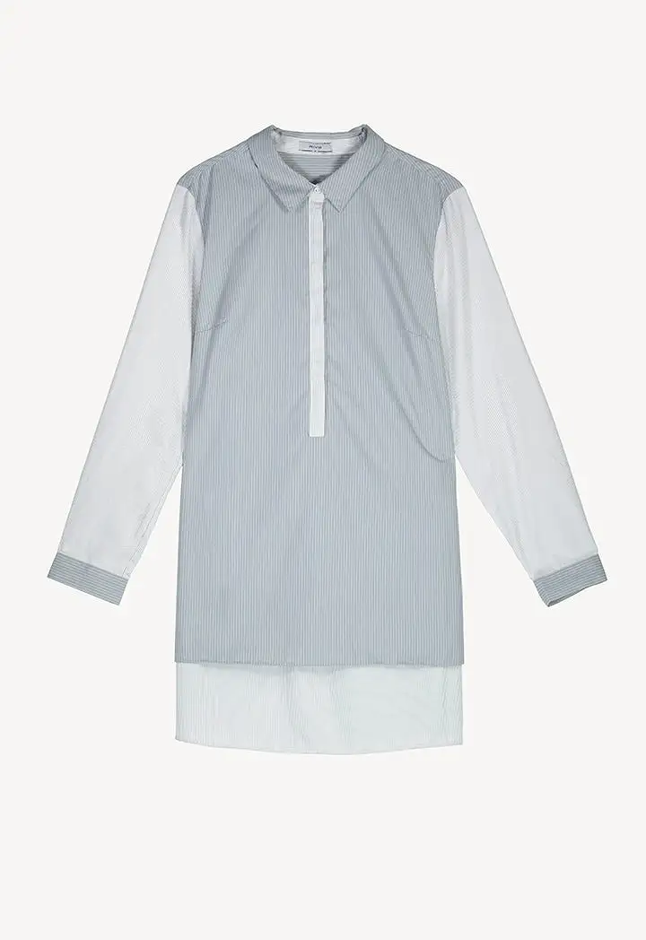 Contrast Placket Shirt