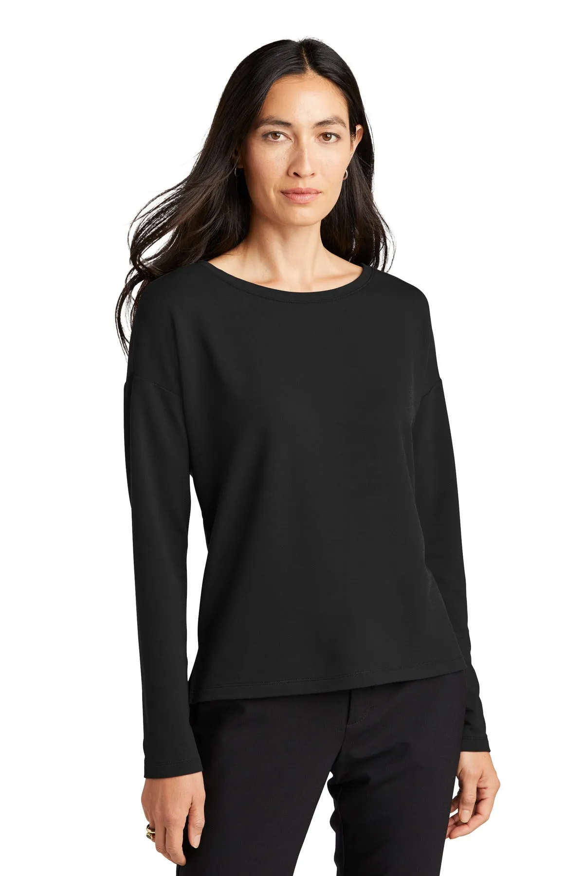 Custom Embroidered - Mercer+Mettle Women's Stretch Drop Shoulder Pullover MM3013