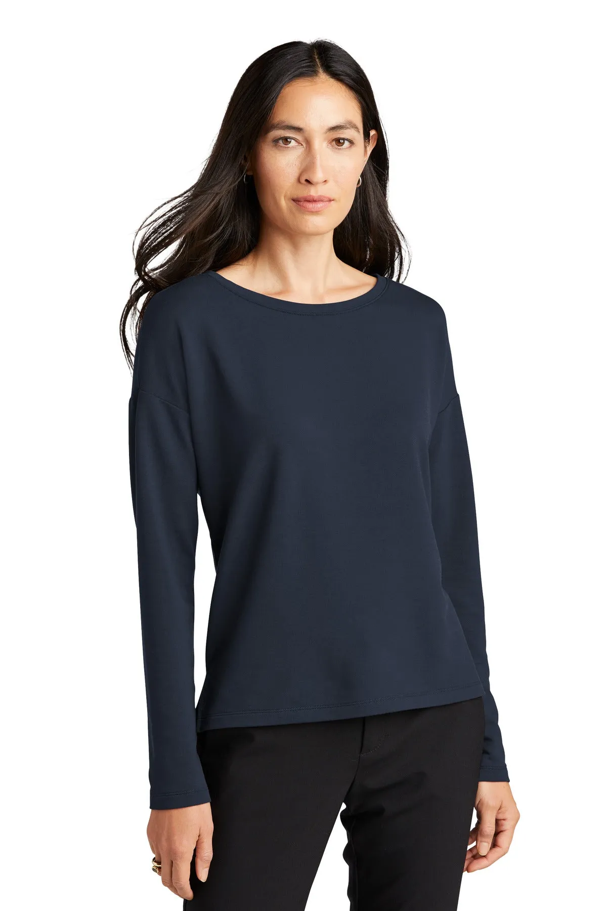 Custom Embroidered - Mercer+Mettle Women's Stretch Drop Shoulder Pullover MM3013