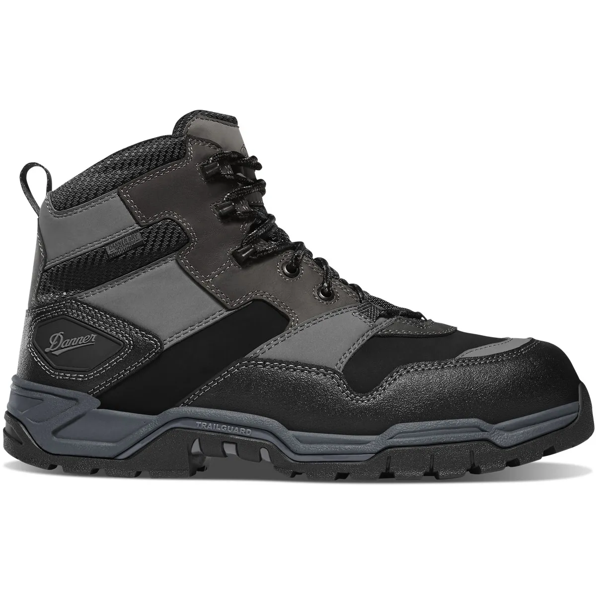 Danner Mens Field Ranger 6” inch Comp. Toe Waterproof Boot- Gray