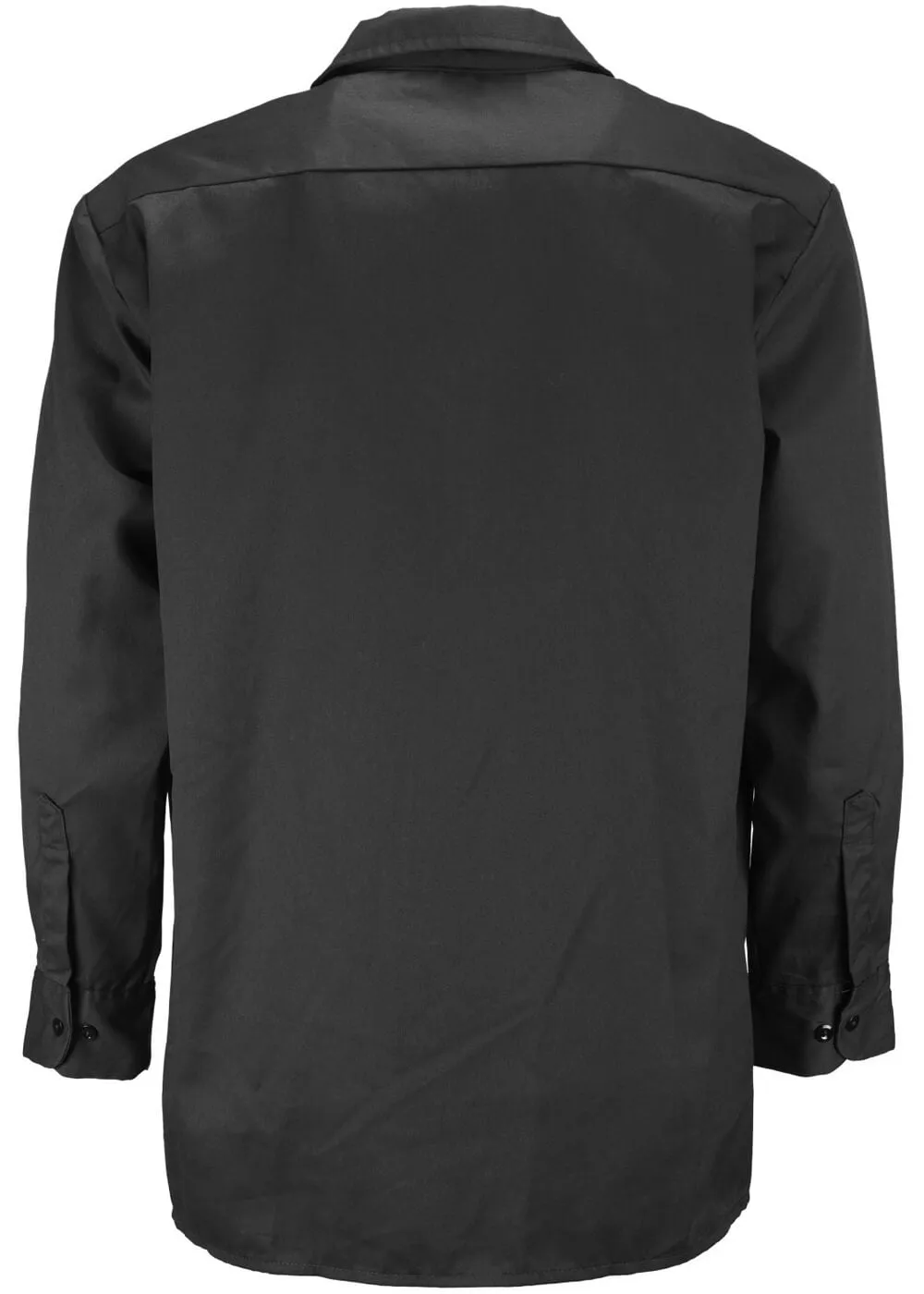 Dickies Men's Long Sleeve Work Shirt Black