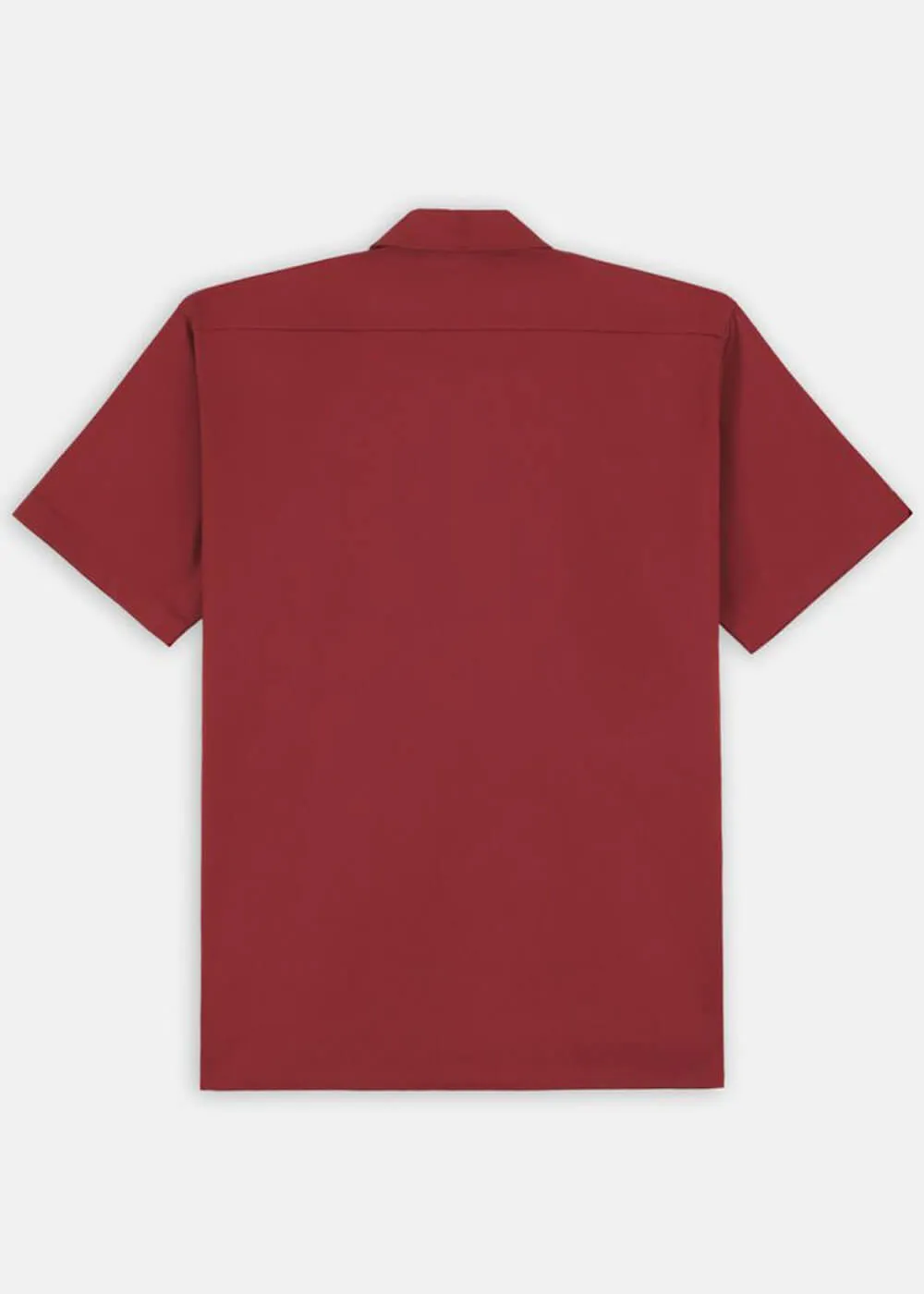 Dickies Men's Work Shirt Short Sleeve Flint Red