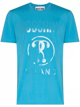 Double Question Mark Tee (Blue)