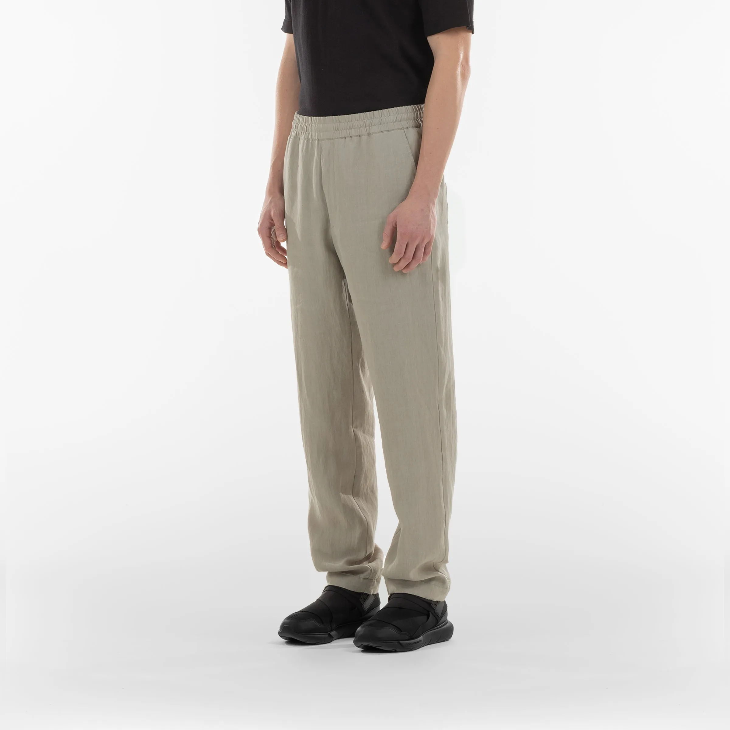 EASY LINEN PANTS / MASTICE