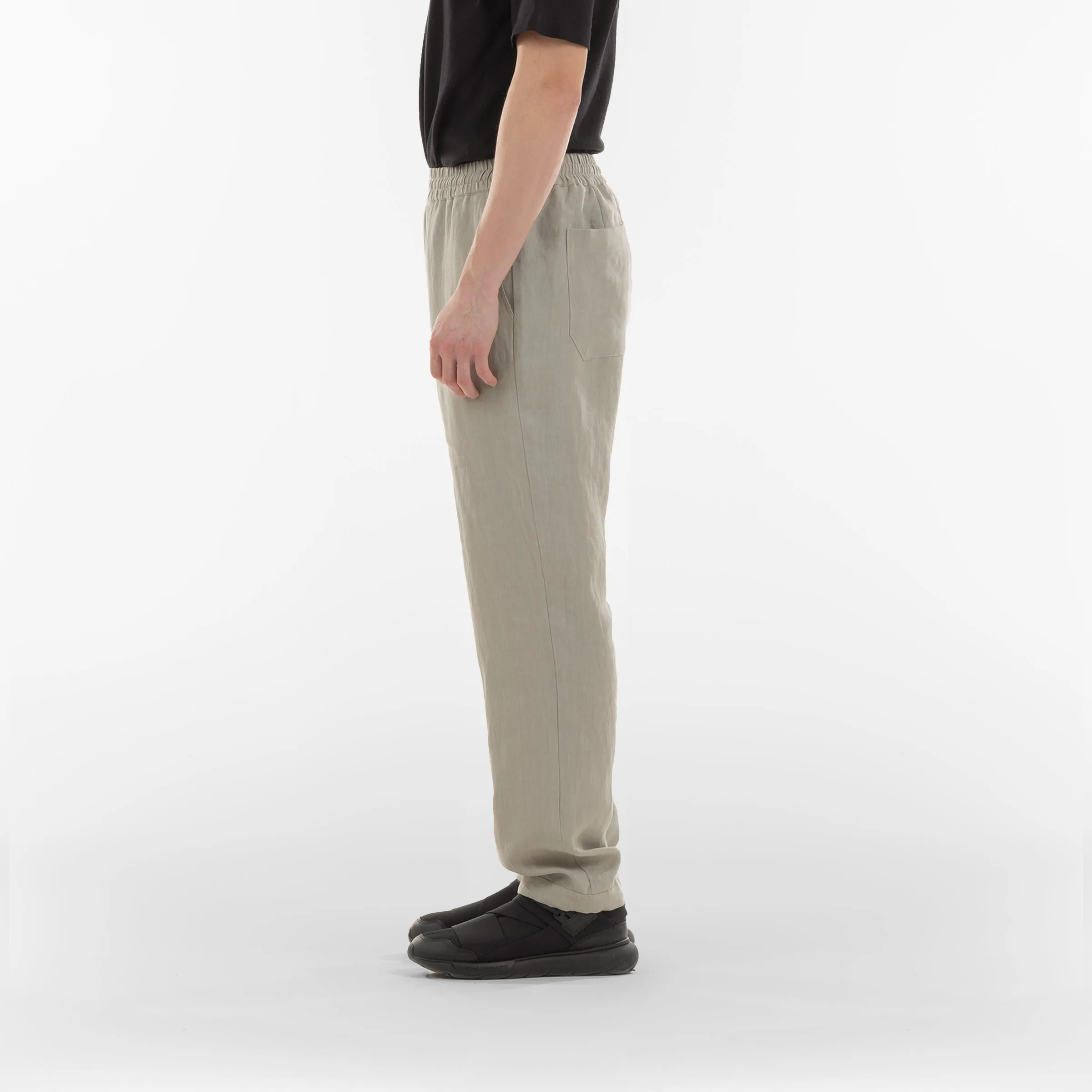 EASY LINEN PANTS / MASTICE