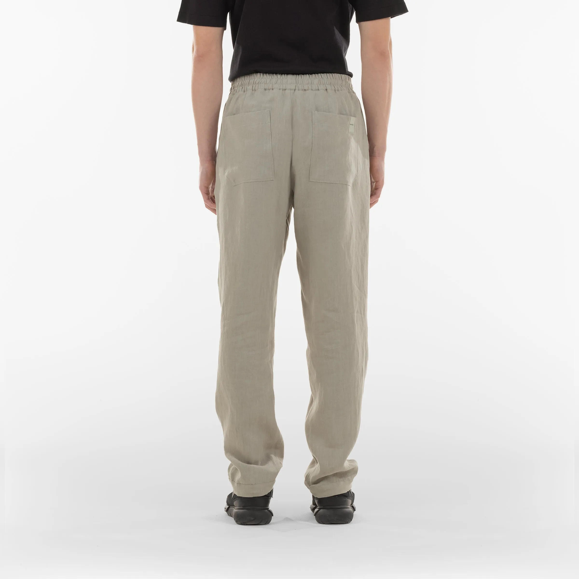 EASY LINEN PANTS / MASTICE