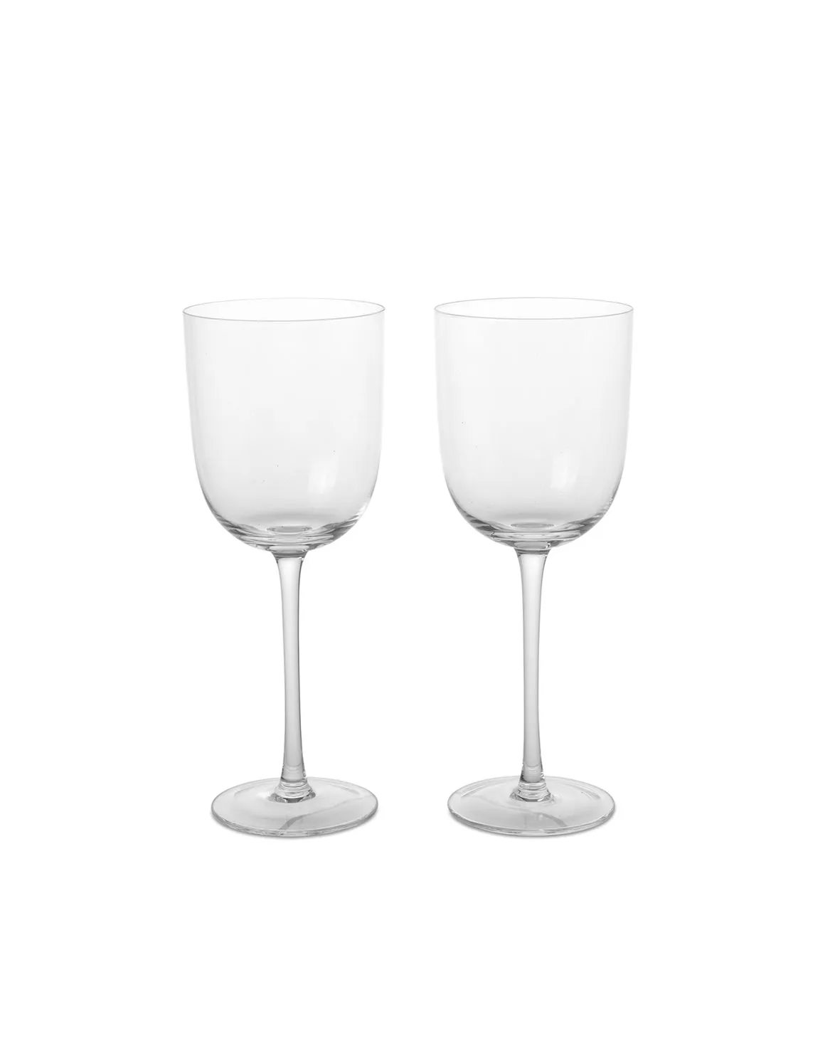 Ferm Living Host White Wine Glasses Set Of 2 Clear