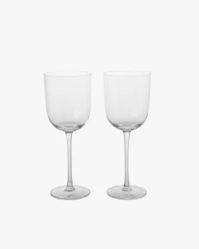 Ferm Living Host White Wine Glasses Set Of 2 Clear