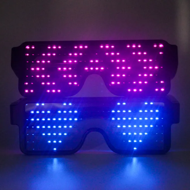 Flashez LED Panel Glasses