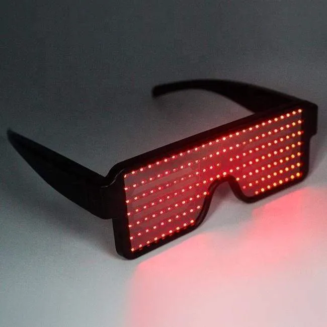 Flashez LED Panel Glasses