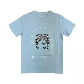 Focus Baby Blue Family Wing Tee