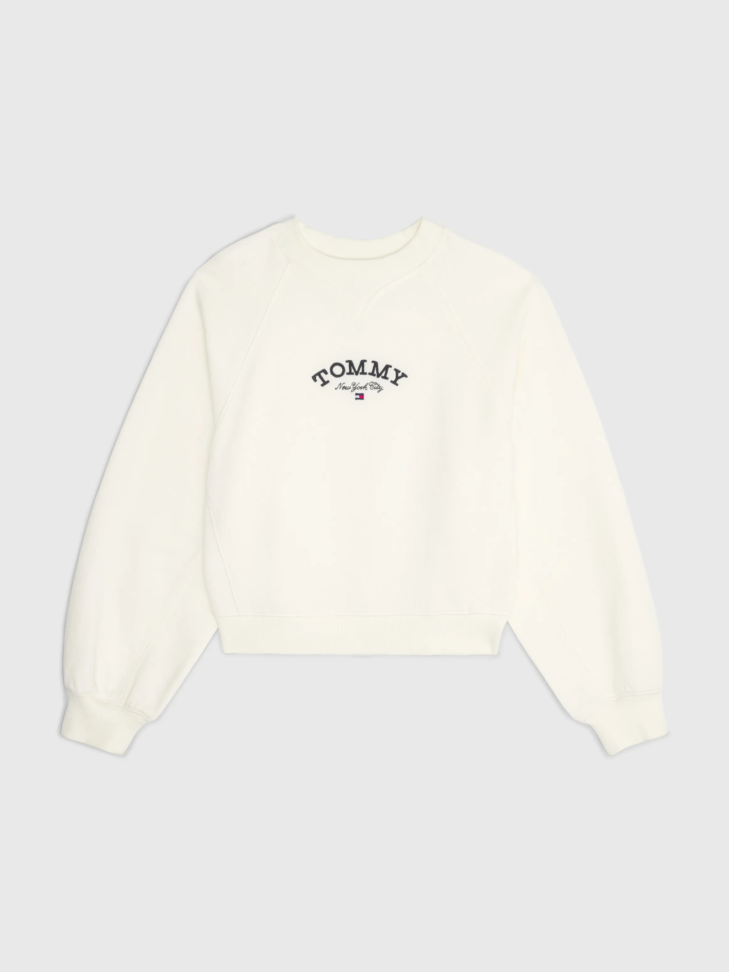 Girls 3-7 Logo Crew Neck Oversized Sweatshirt | Sweatshirts & Hoodies | Tommy Kids