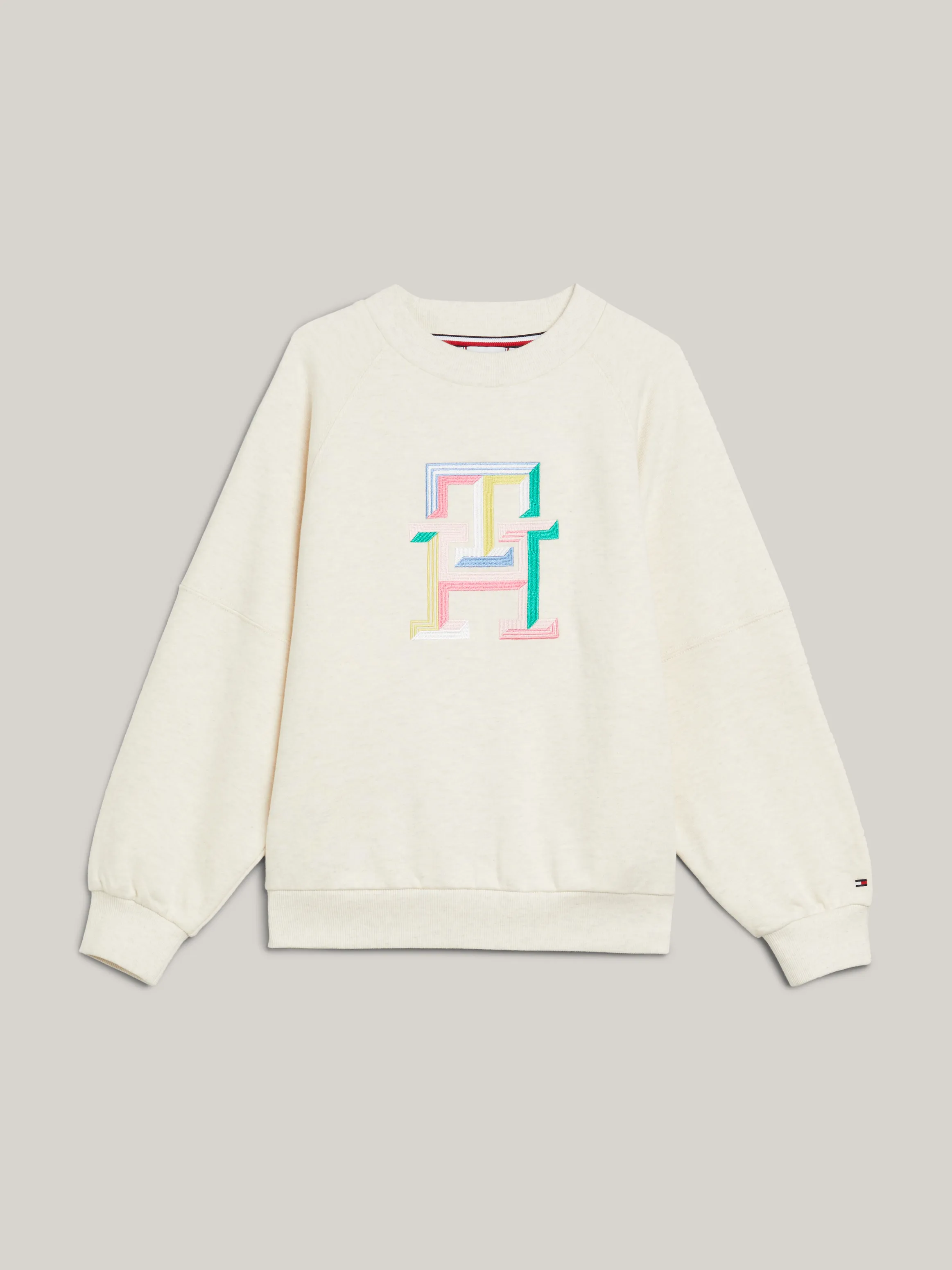 Girls 3-7 TH Monogram Regular Fit Sweatshirt | Sweatshirts & Hoodies | Tommy Kids